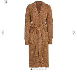 Skims Cozy Robe in camel